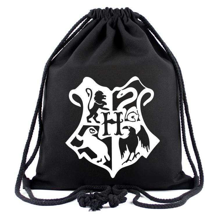 Harry Potter Drawstring Bag Backpack Canvas - Magicartz