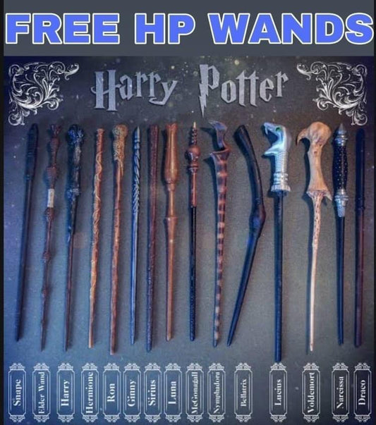 All Magic Wands (With Box, Metal)