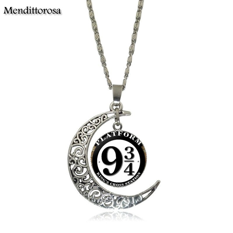 Platform 9 3/4 Hogwarts Express Necklace