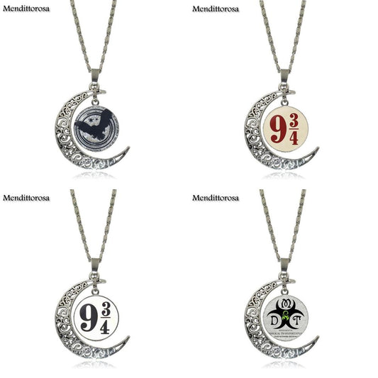 Platform 9 3/4 Hogwarts Express Necklace