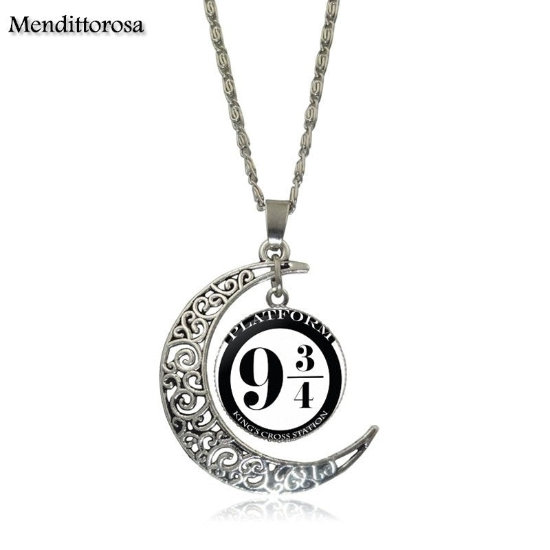 Platform 9 3/4 Hogwarts Express Necklace