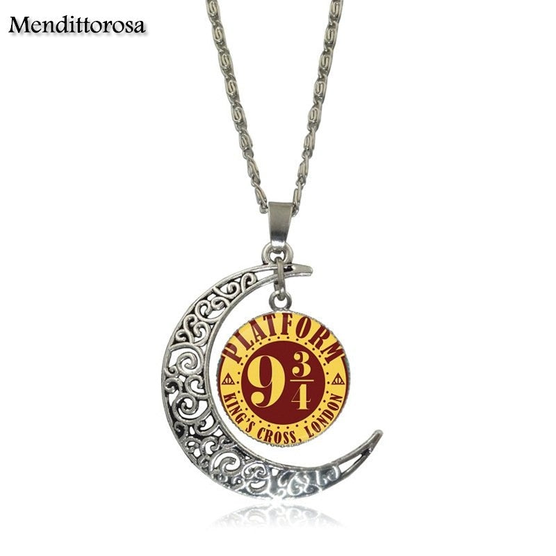 Platform 9 3/4 Hogwarts Express Necklace