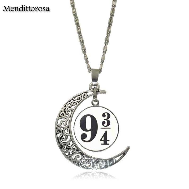 Platform 9 3/4 Hogwarts Express Necklace