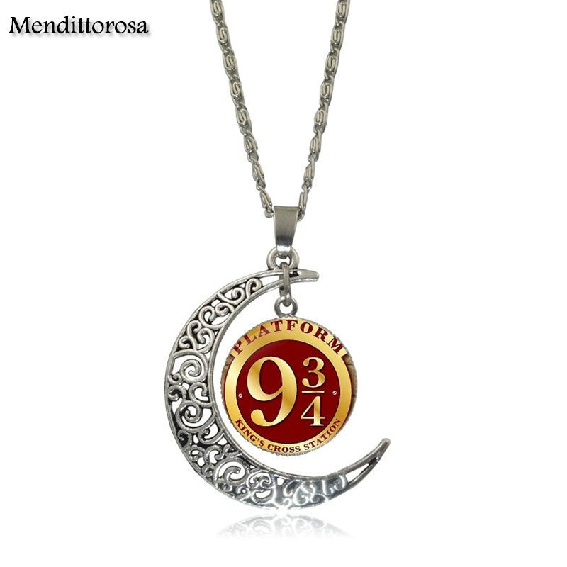 Platform 9 3/4 Hogwarts Express Necklace