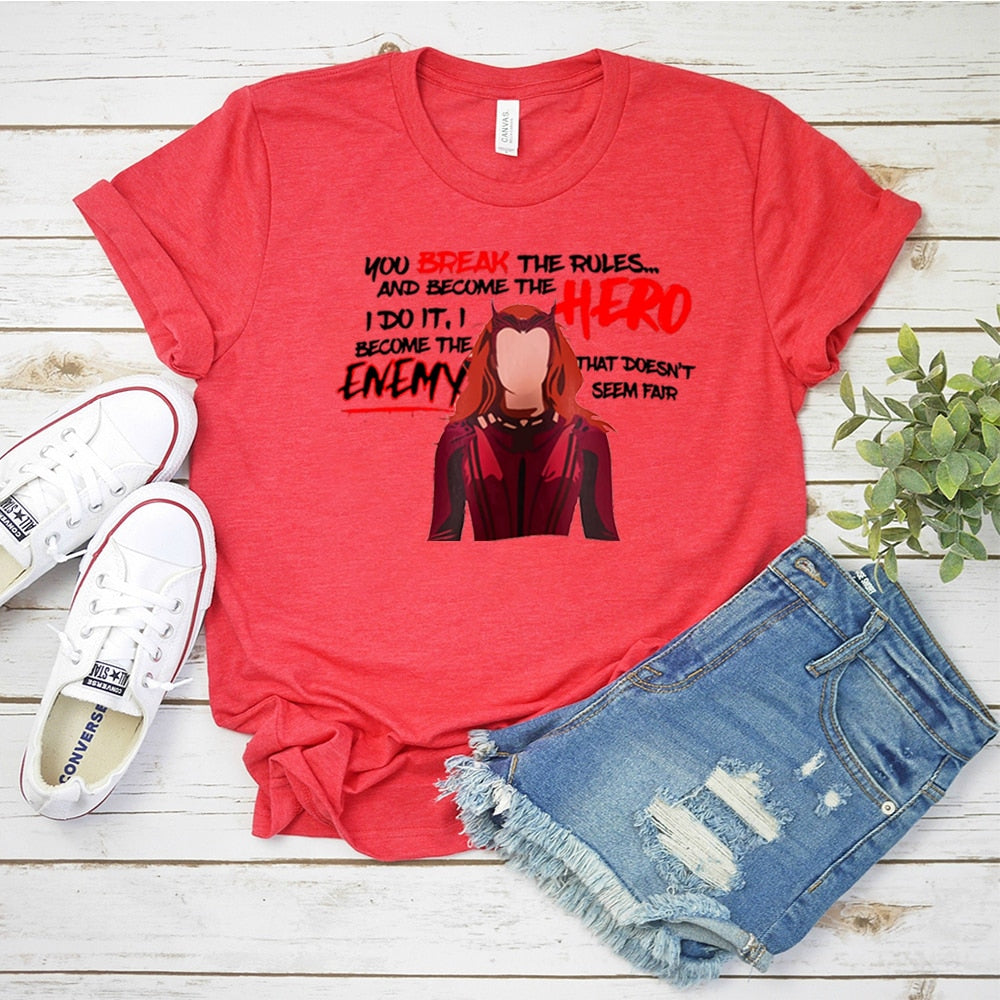 Wanda Break The Rules T-Shirt (Unisex)