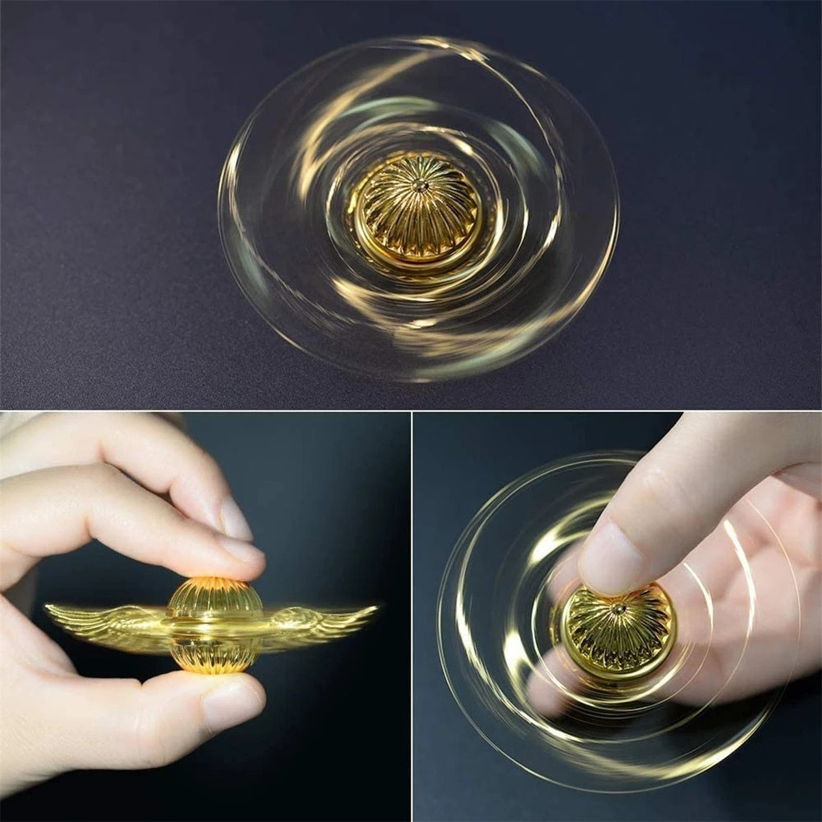 Golden Snitch Fidget Spinner