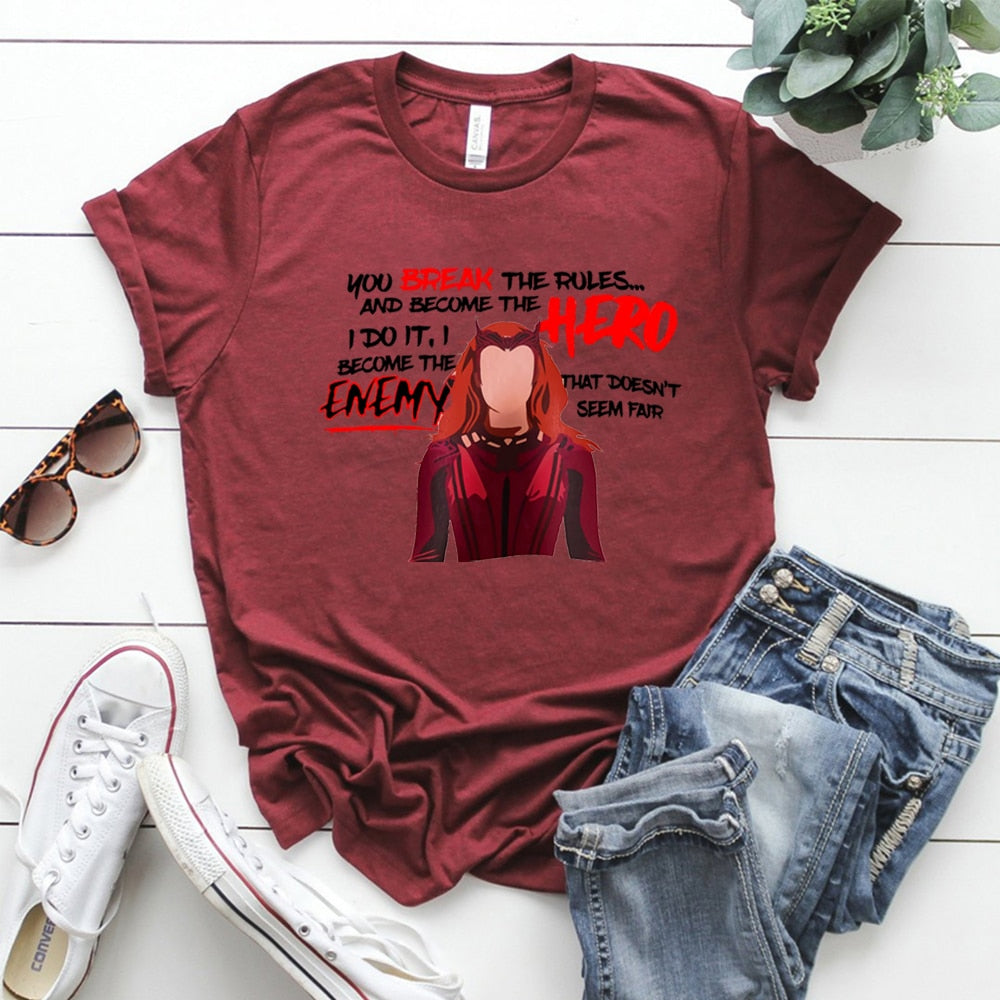 Wanda Break The Rules T-Shirt (Unisex)