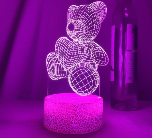 Magicartz's Teddy Bear 3D Lamp