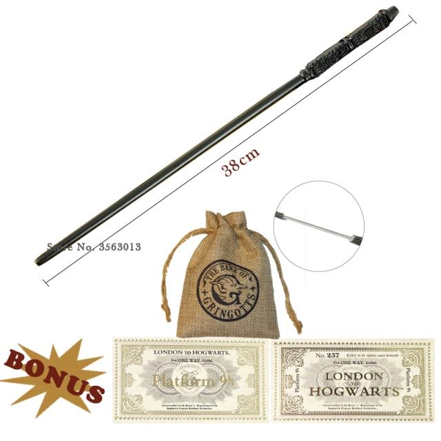 All HP Magical Wands (With FREE Hogwarts Ticket And Bag) - Magicartz