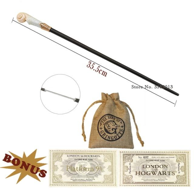 All HP Magical Wands (With FREE Hogwarts Ticket And Bag) - Magicartz