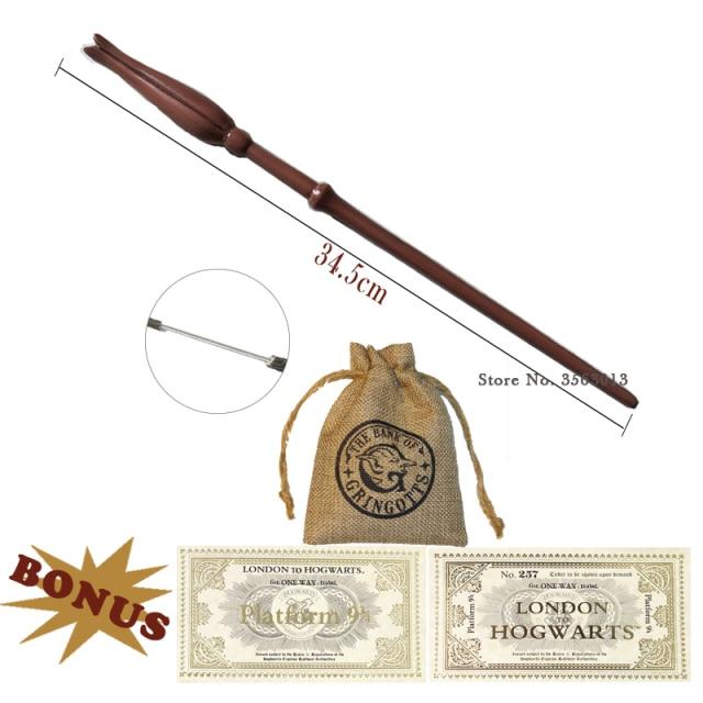 All HP Magical Wands (With FREE Hogwarts Ticket And Bag) - Magicartz