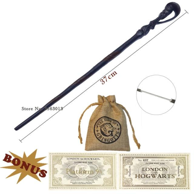 All HP Magical Wands (With FREE Hogwarts Ticket And Bag) - Magicartz