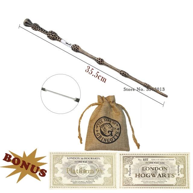 All HP Magical Wands (With FREE Hogwarts Ticket And Bag) - Magicartz