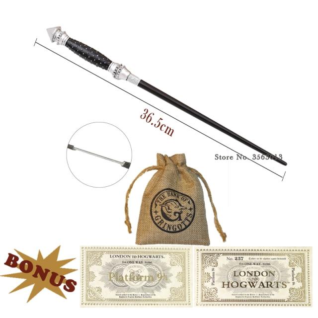 All HP Magical Wands (With FREE Hogwarts Ticket And Bag) - Magicartz