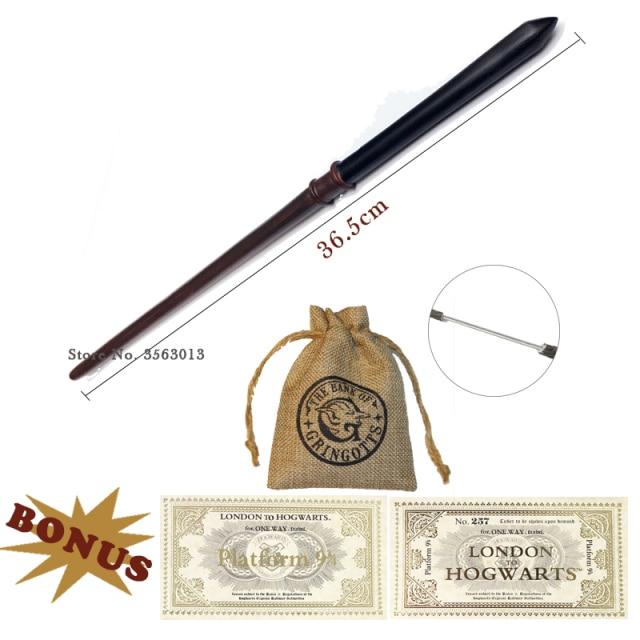 All HP Magical Wands (With FREE Hogwarts Ticket And Bag) - Magicartz