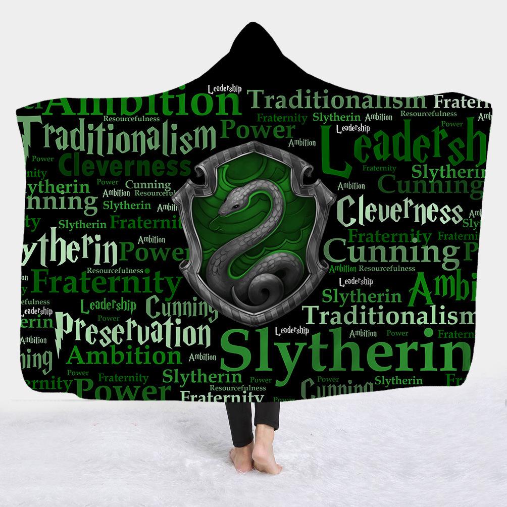 Harry Potter 3D Printed Hooded Blanket - Magicartz