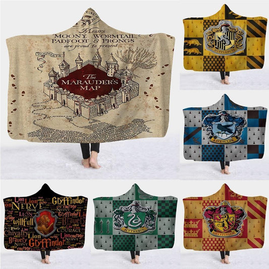 Harry Potter 3D Printed Hooded Blanket - Magicartz