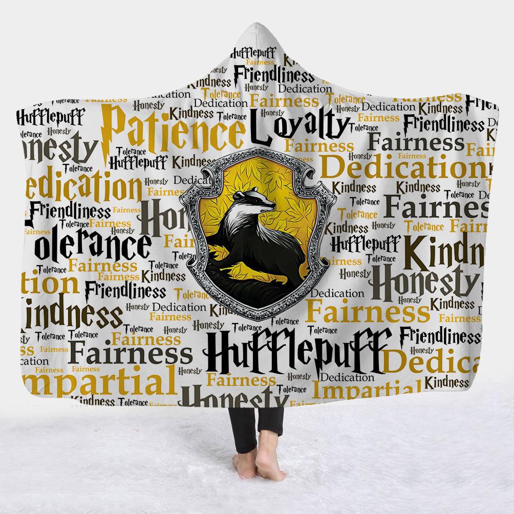 Harry Potter 3D Printed Hooded Blanket - Magicartz