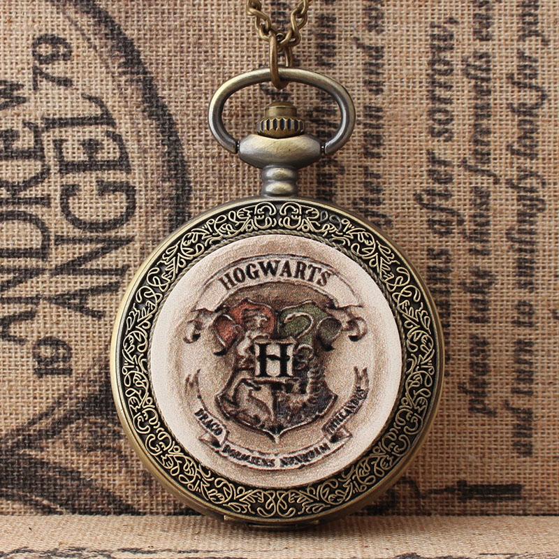 Harry Potter Anime Pocket Watch Harry Potter Magicartz Badge H bronze 